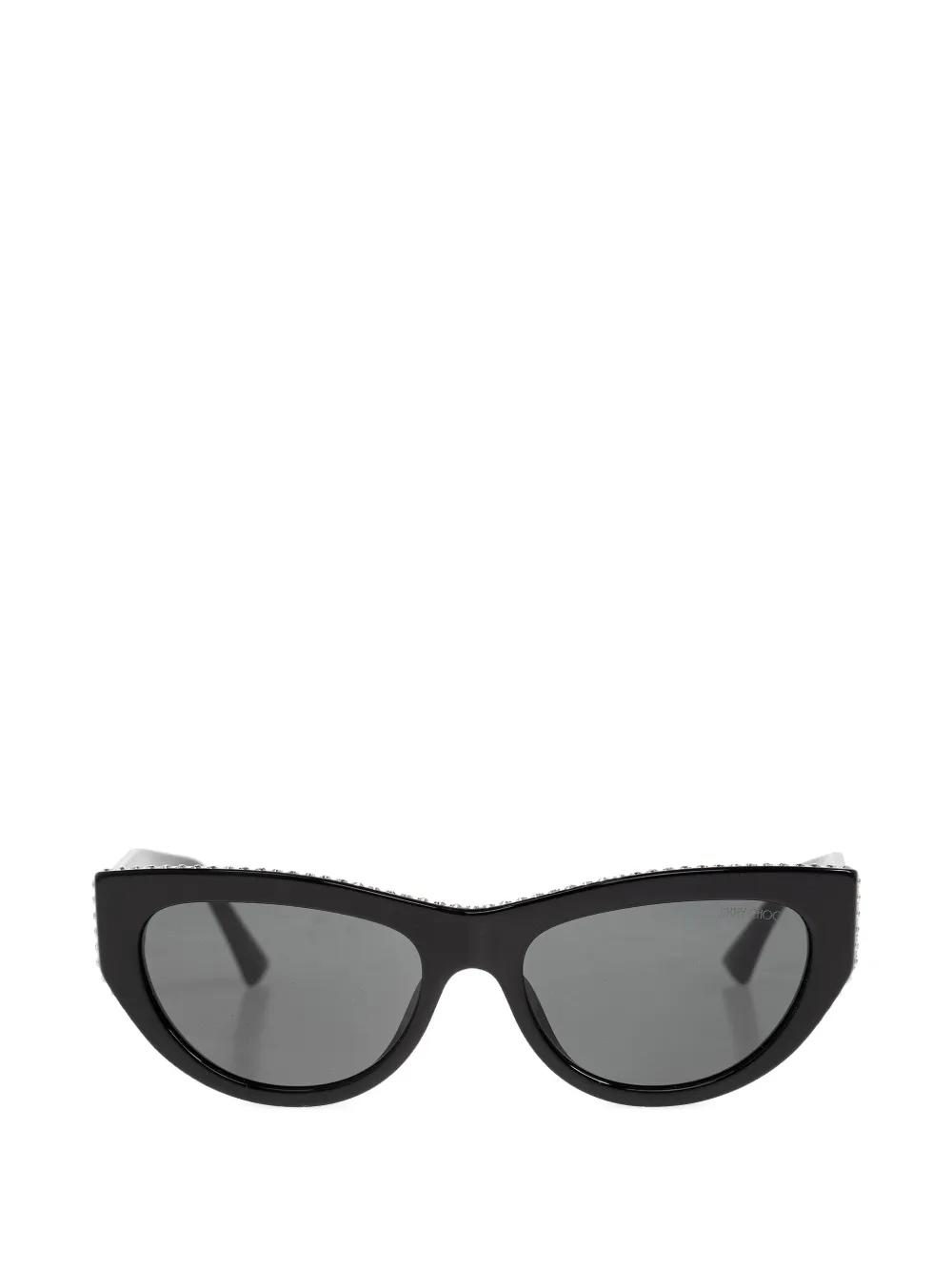 Jimmy Choo embellished cat-eye sunglasses - Nero