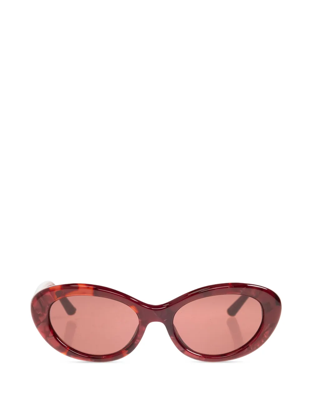Dolce & Gabbana Eyewear oval-frame sunglasses - Rosso