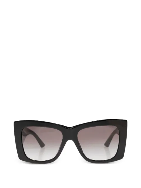 Jimmy Choo lentes de sol con armazón cuadrada y logo