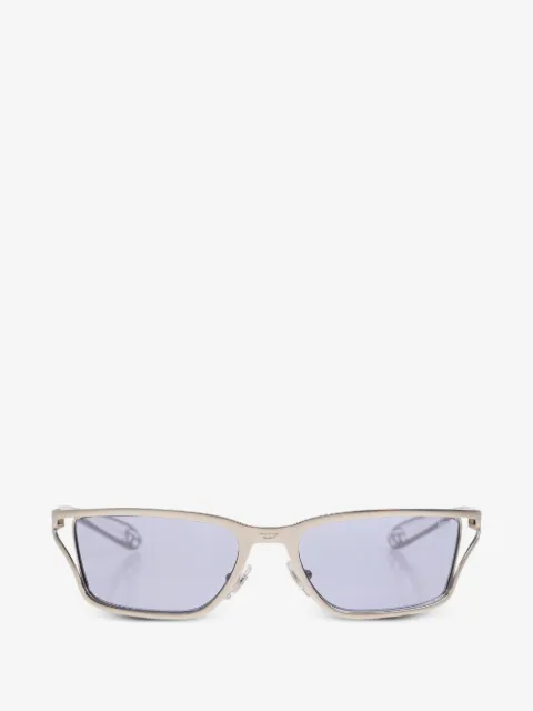Diesel lunettes de soleil à monture rectangulaire