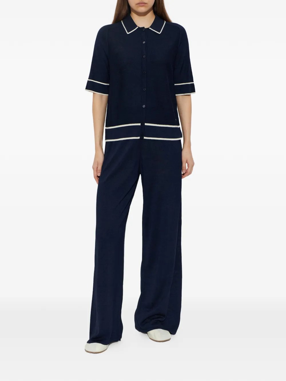  Bogner Pantalones Anchos Paula - Azul 