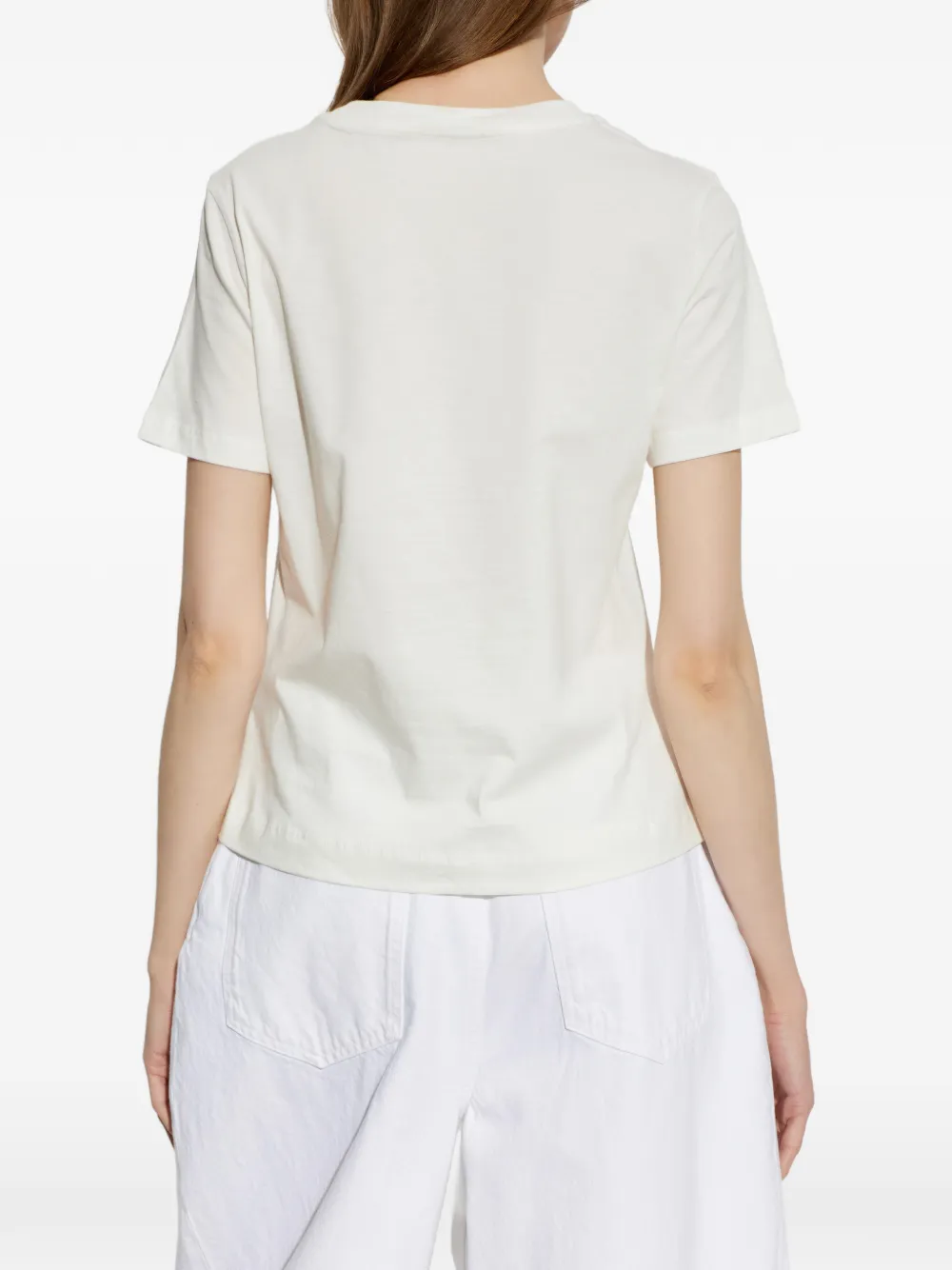 PS Paul Smith T-shirt met bloemenprint Wit