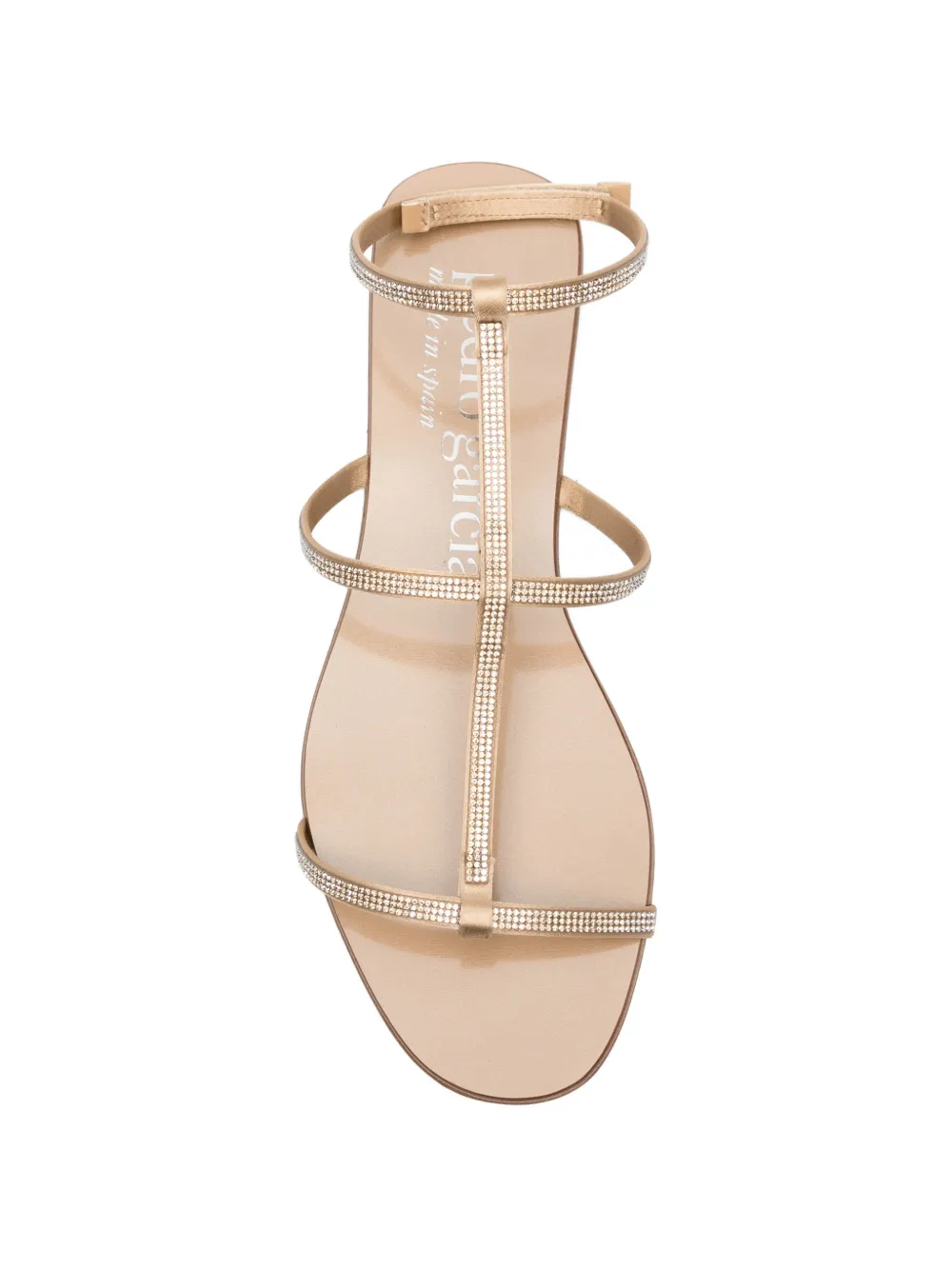 Pedro Garcia Enola sandalen met enkelbandje Beige