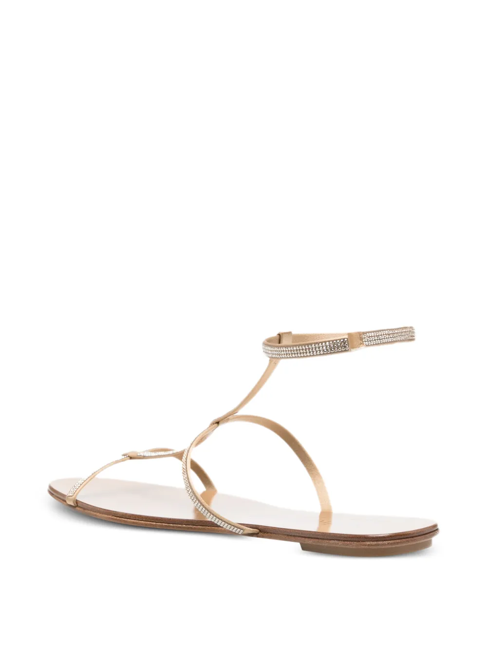 Pedro Garcia Enola sandalen met enkelbandje Beige