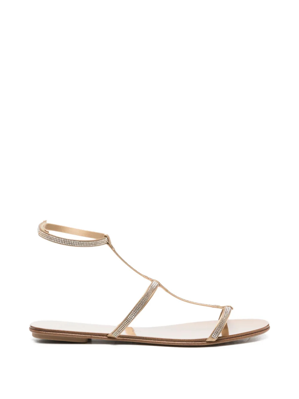 Pedro Garcia Enola sandalen met enkelbandje Beige