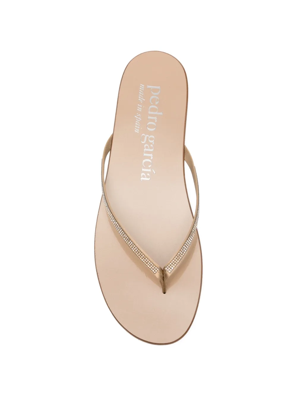 Pedro Garcia Prune sandalen met verfraaid bandje Beige