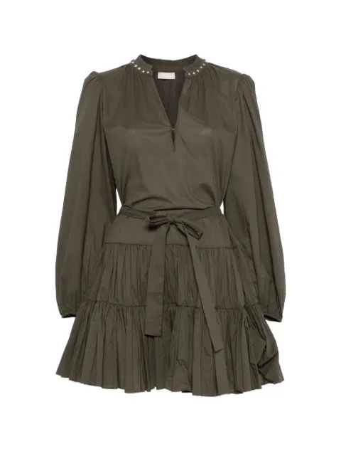 LIU JO vestido corto con detalles en el cuello