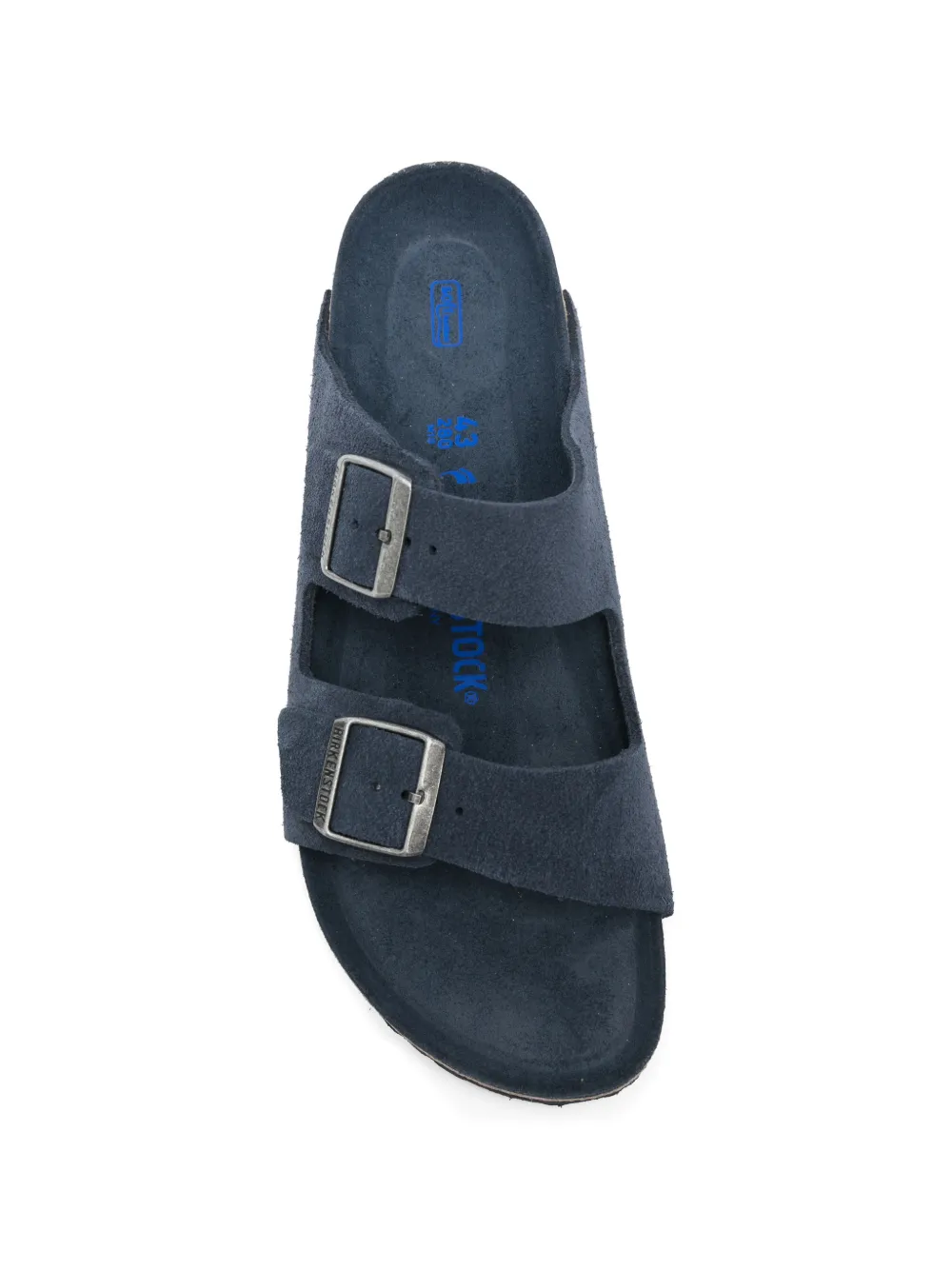 Birkenstock Arizona suede sandals Blauw
