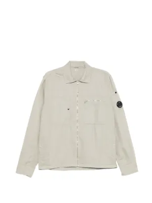 C.P. Company レンズディテール オーバーシャツ | グレー | FARFETCH JP