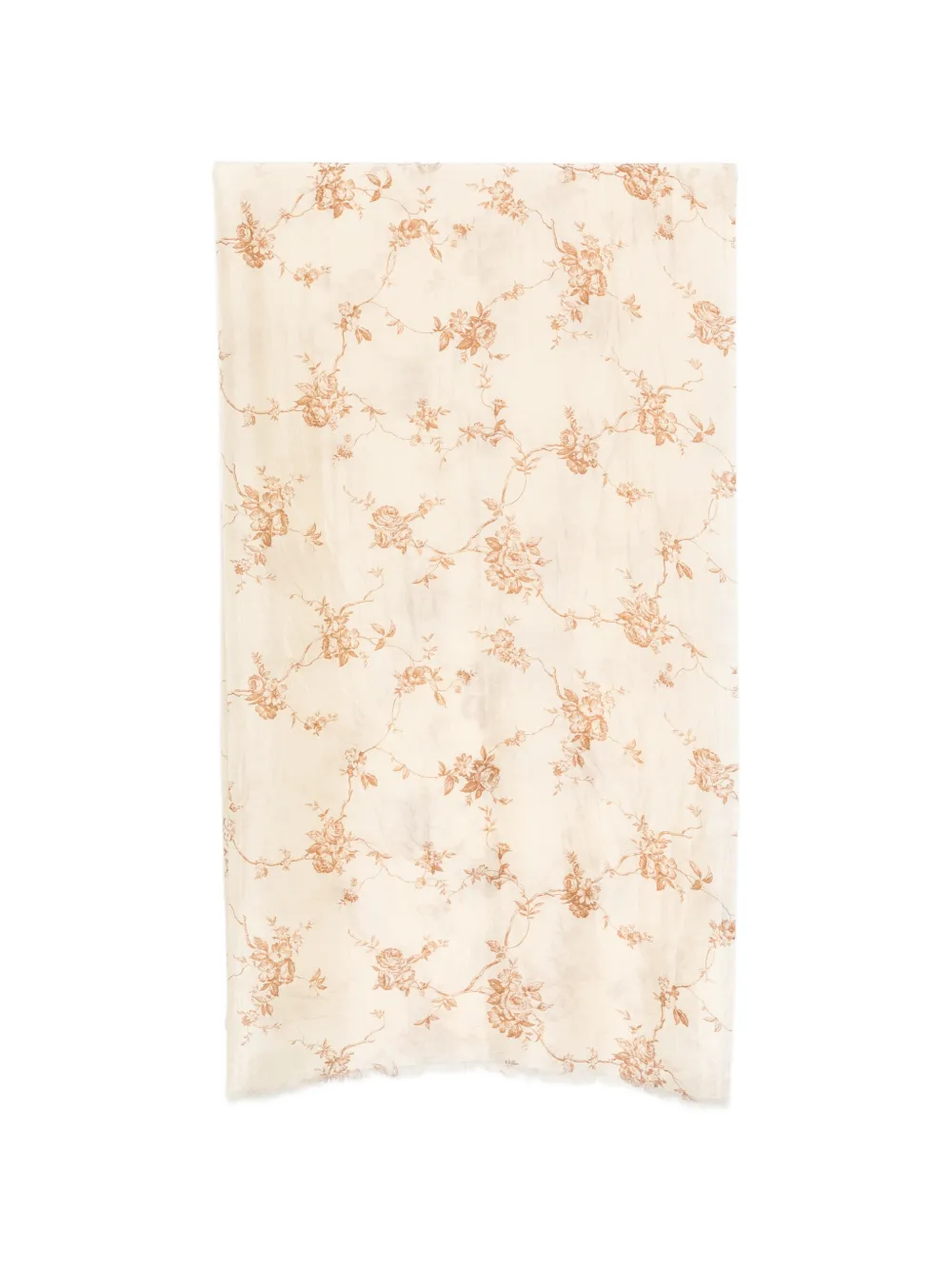 Seventy floral-print scarf - Toni neutri