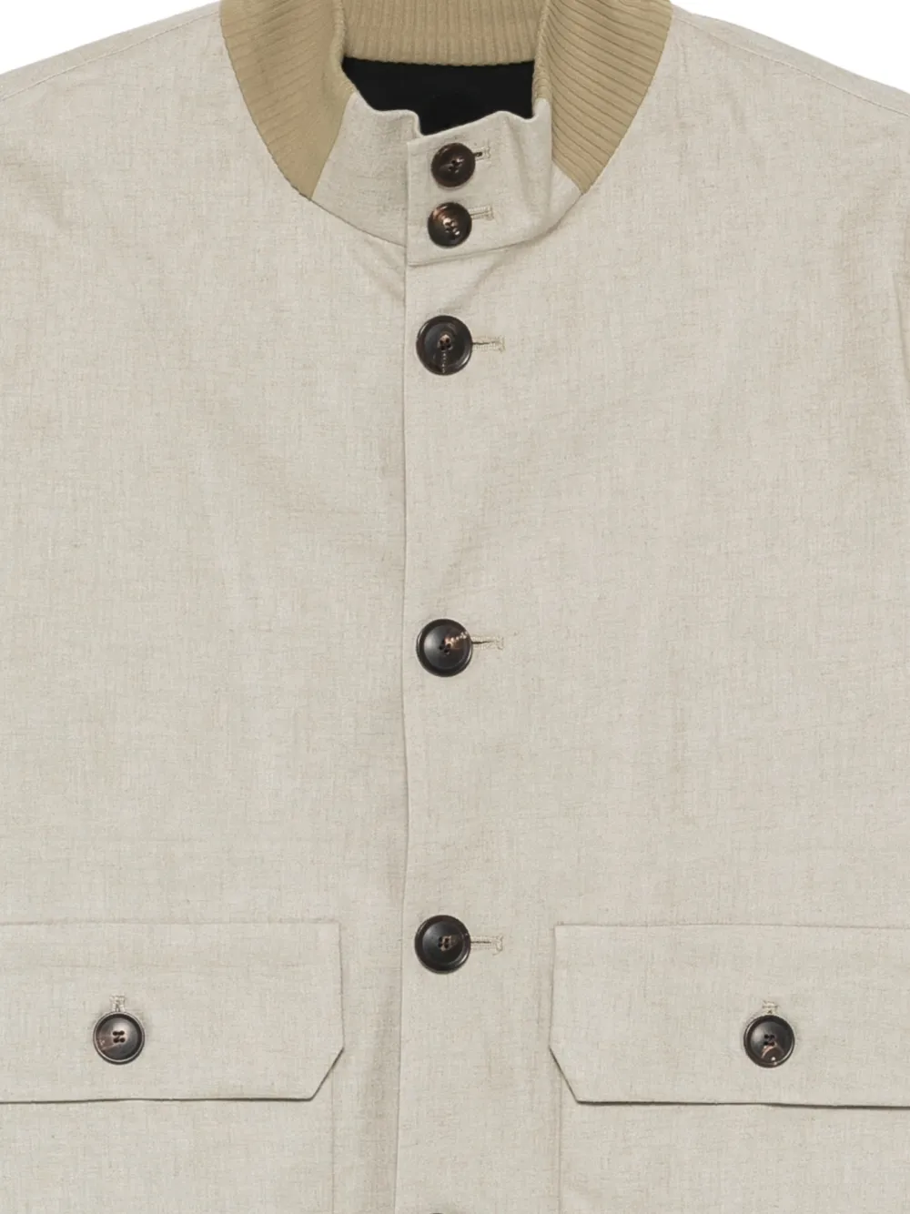  Roberto Ricci Designs Button Flap-pocket Jacket - Green 