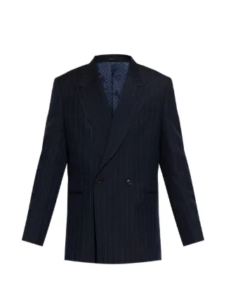 Paul Smith ストライプ ダブルジャケット | ブルー | FARFETCH JP