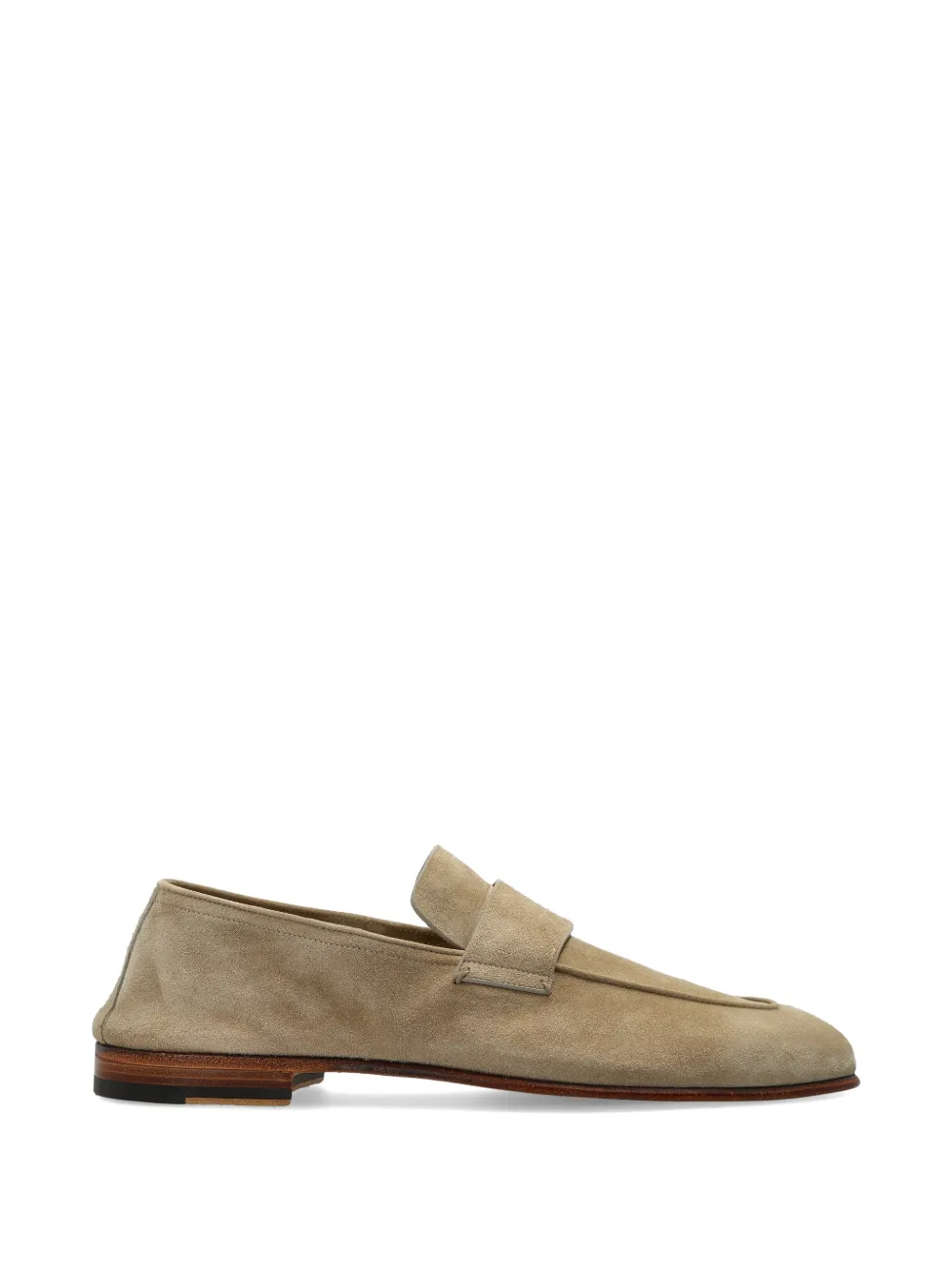 Eleventy suede strap loafers - Toni neutri
