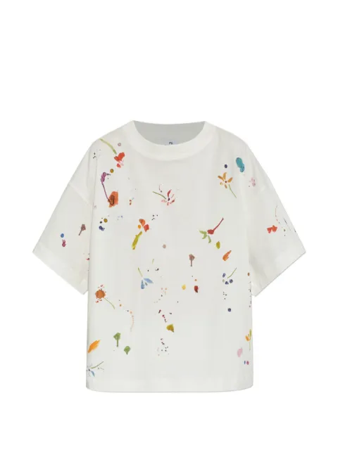 PS Paul Smith playera con estampado de salpicaduras de pintura