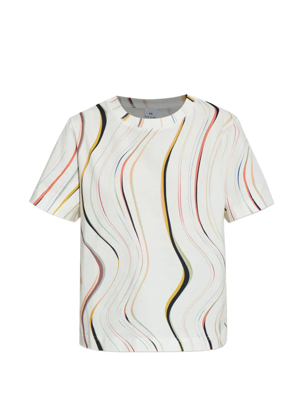 PS Paul Smith patterned T-shirt - Bianco
