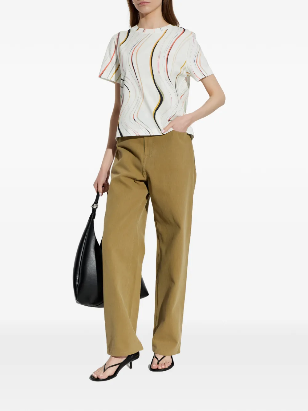  Ps Paul Smith Patterned T-shirt - White 