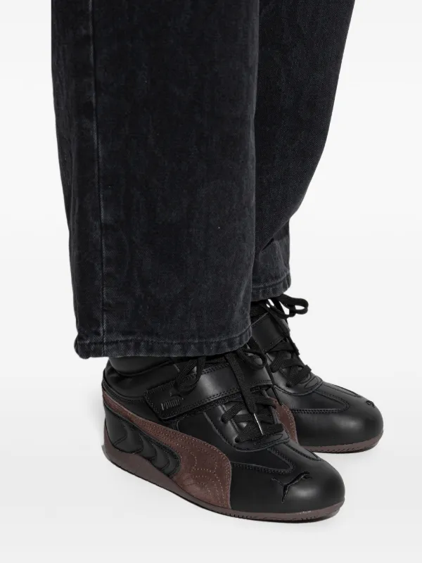 PUMA Speedcat レザースニーカー | ブラック | FARFETCH JP