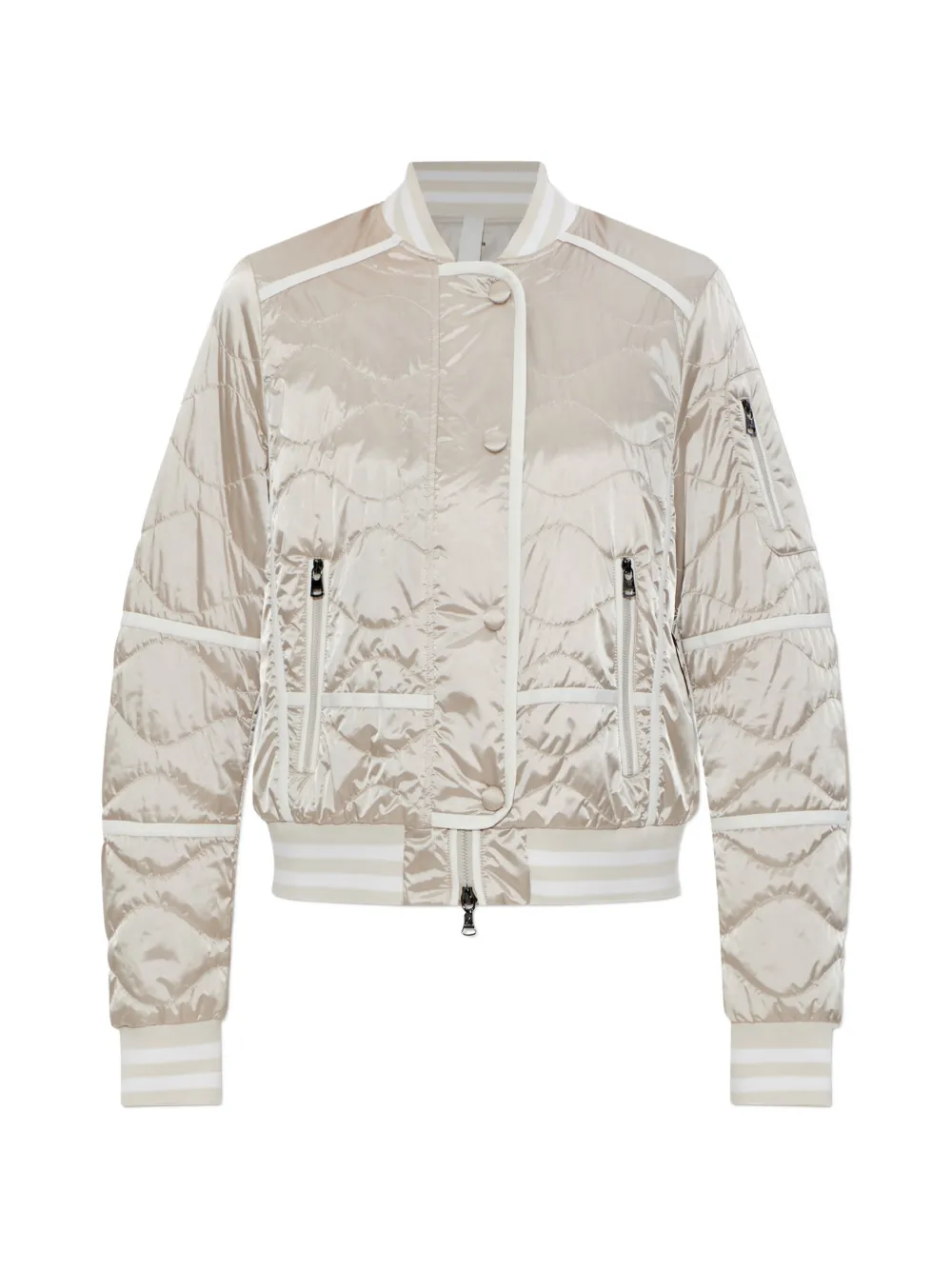 BOGNER Lia quilted zip jacket - Toni neutri