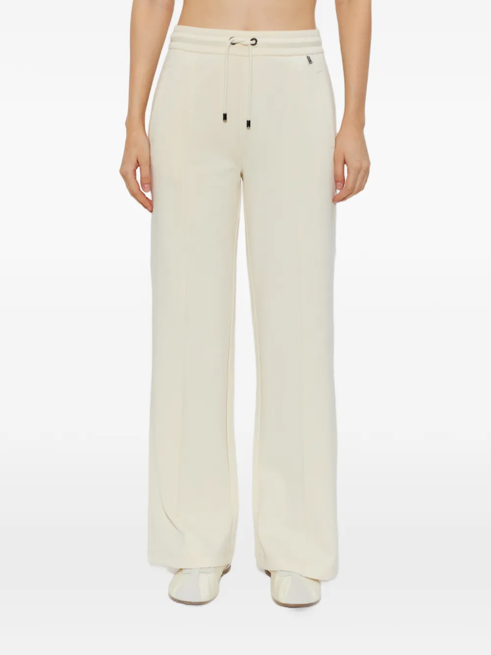  Bogner Cassie Drawstring Straight Trousers - Neutrals 