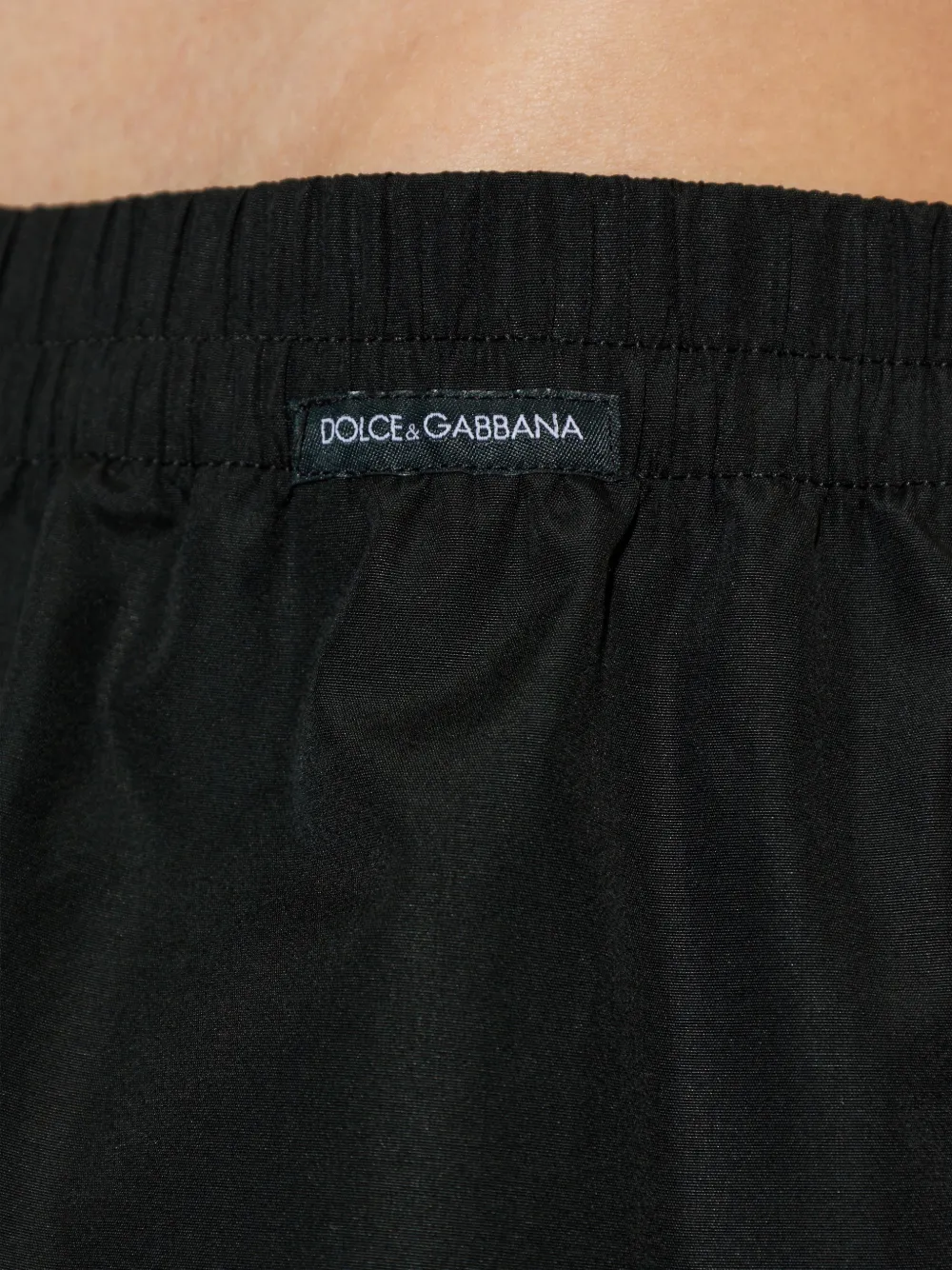 Dolce & Gabbana Boxershorts met knopen Zwart
