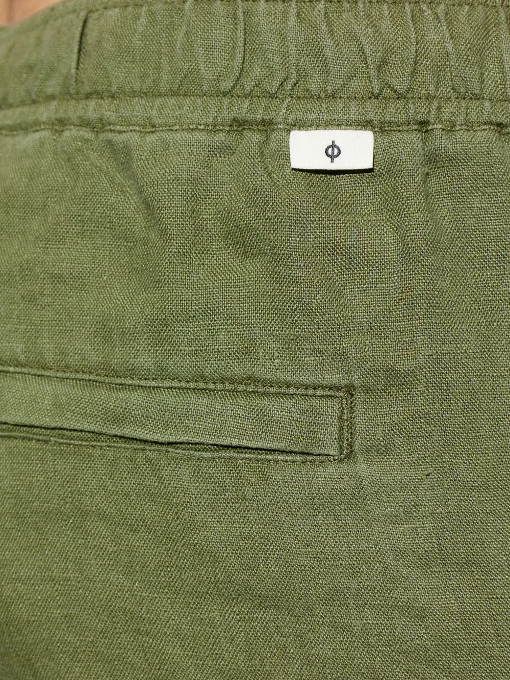 SAMSOE Elastische broek Groen