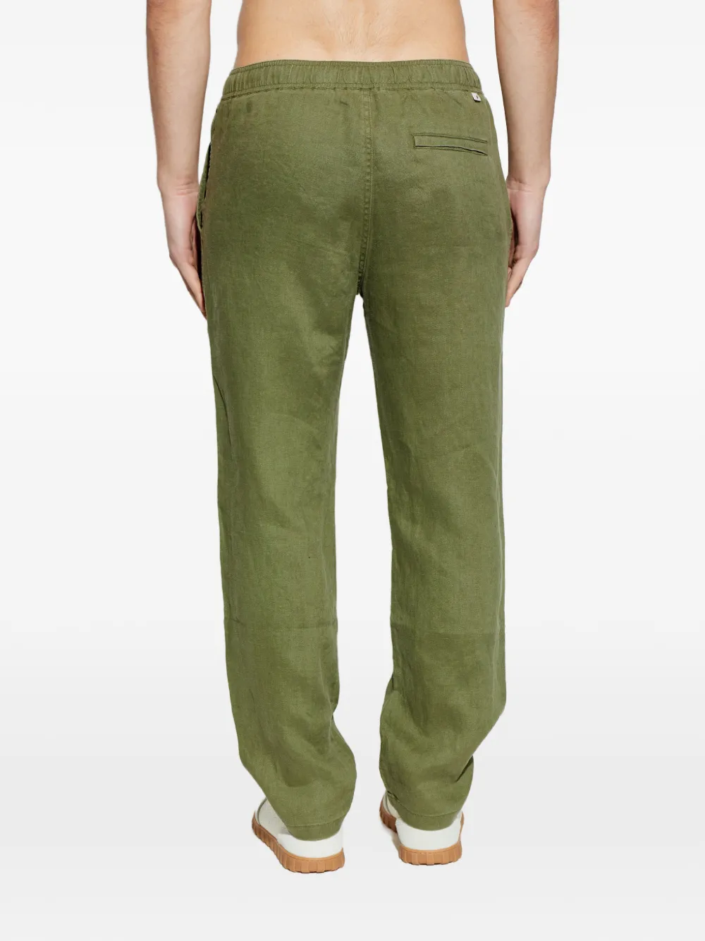SAMSOE Elastische broek Groen