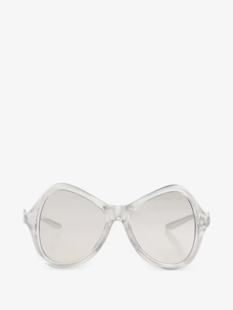 Diesel Sonnenbrille mit geometrischem Gestell