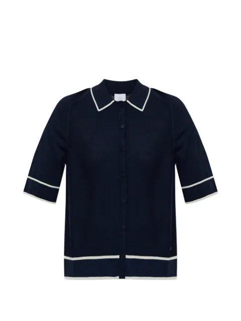 BOGNER Peaches contrast-collar cardigan