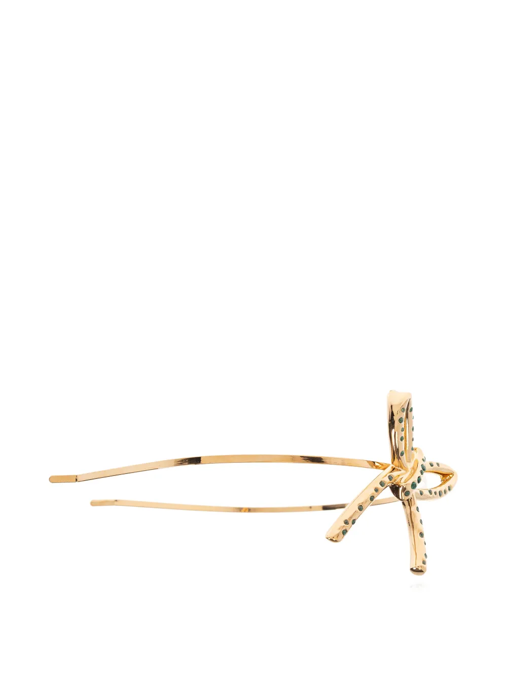 Marni bow embellished hair accessory - Oro