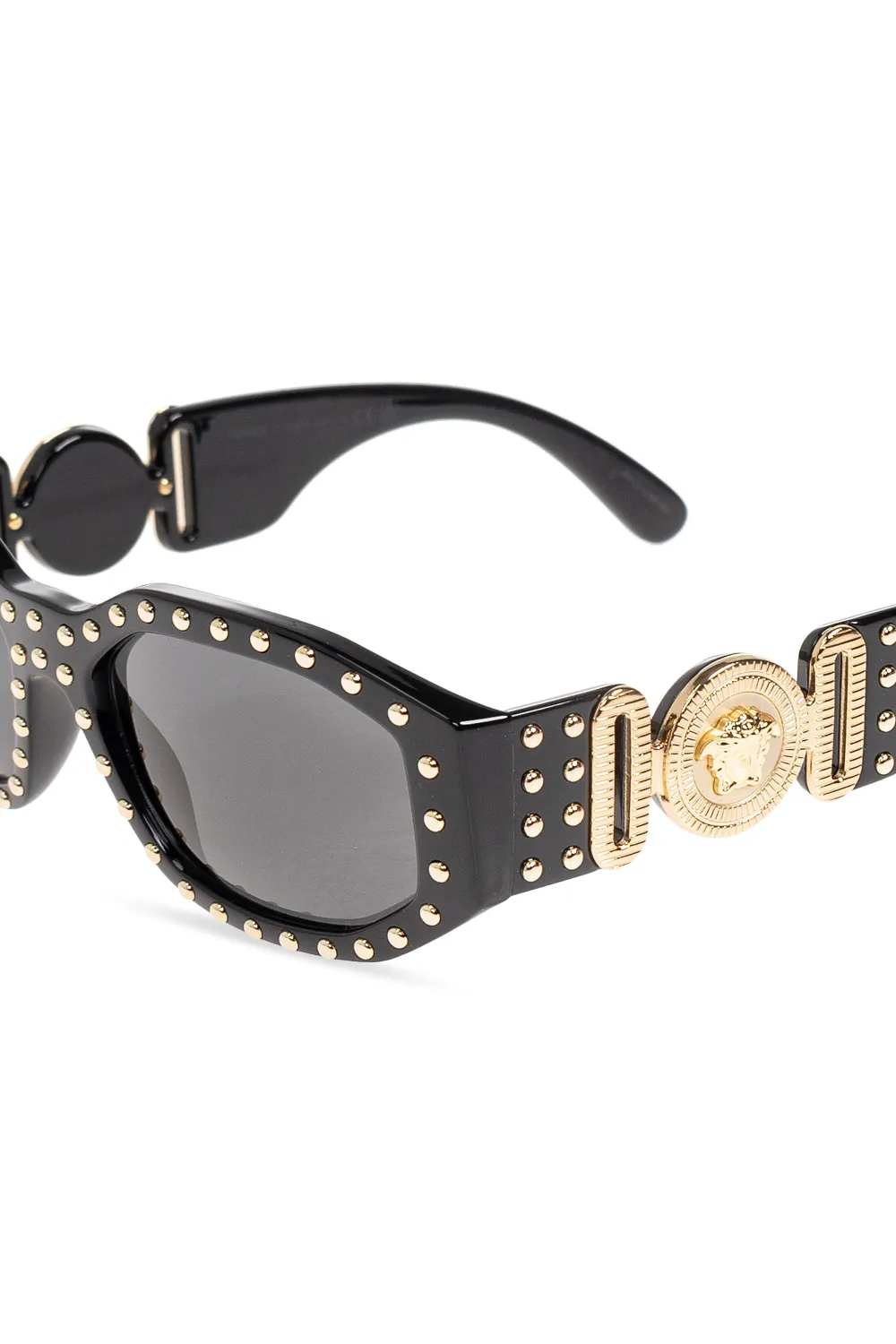 Versace studded rectangle sunglasses | negro | Image 1