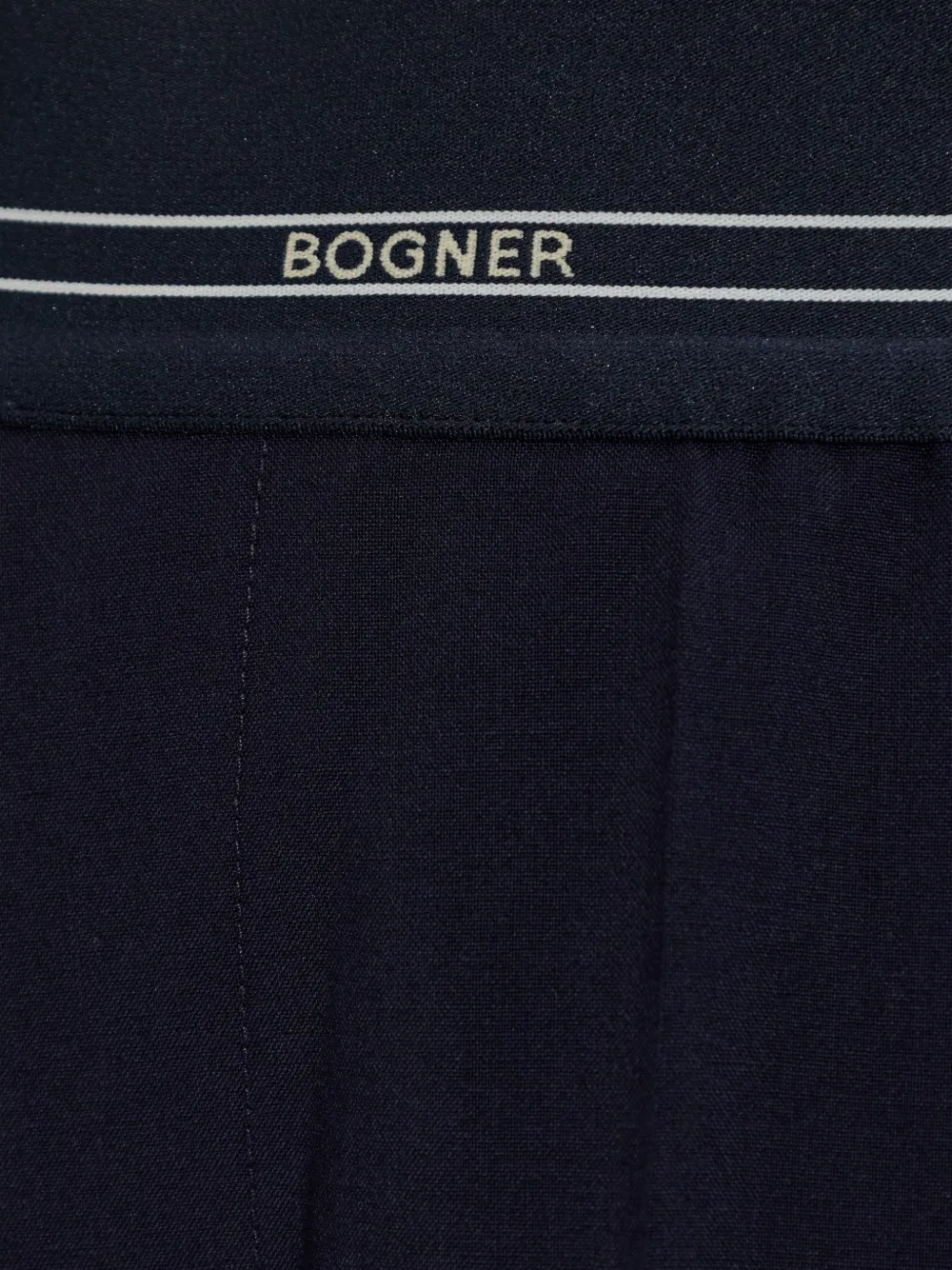 BOGNER Marlene broek met logoband Blauw