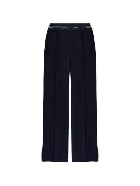 BOGNER Marlene logo-waistband trousers
