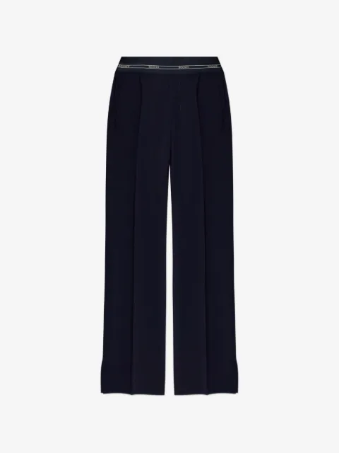BOGNER Marlene logo-waistband trousers