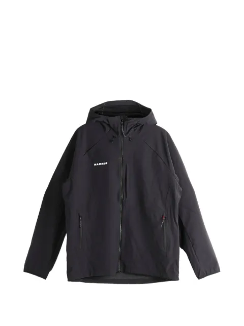 Mammut logo-print hooded jacket