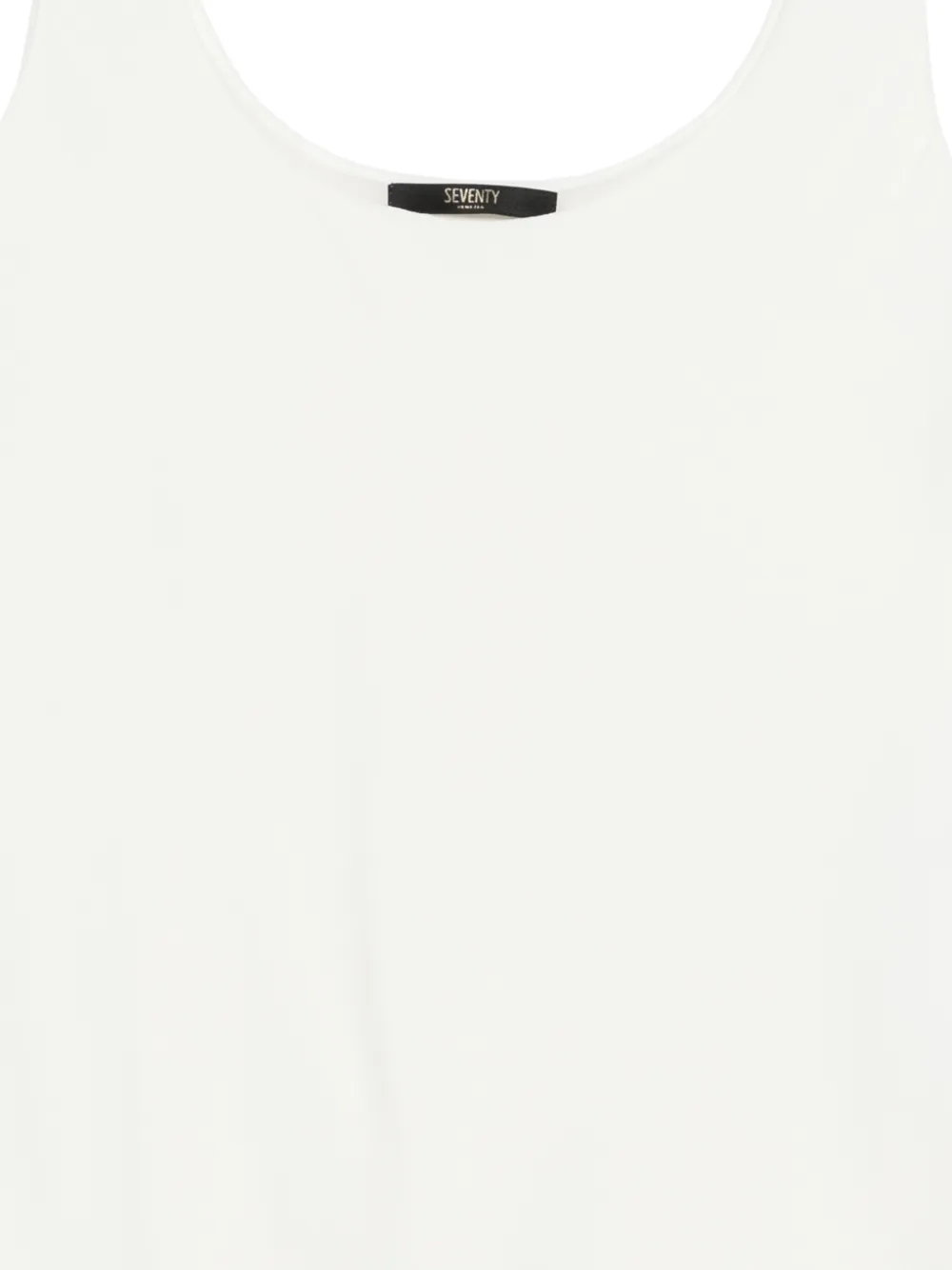  Seventy Scoop-neck Top - White 