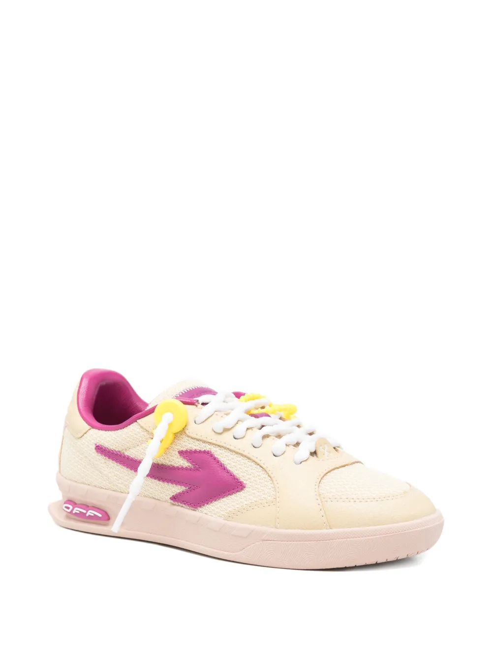 Off-White arrows-patch sneakers Beige