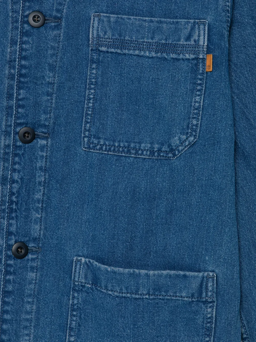  Timberland Button Pocket Shirt - Blue 
