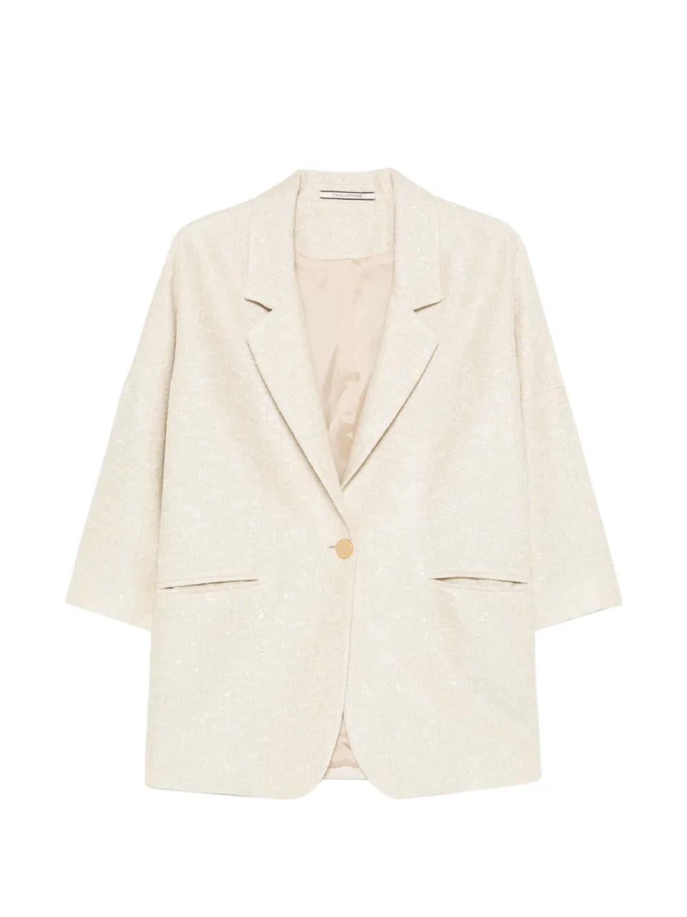 Tagliatore Bruna buttoned coat - Neutrals