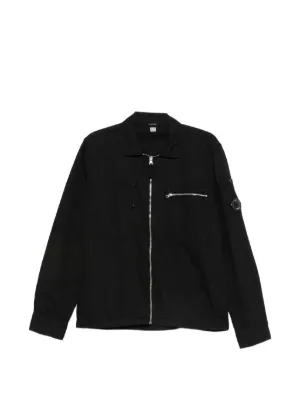 Moncler ジップアップ シャツジャケット | ブラック | FARFETCH JP