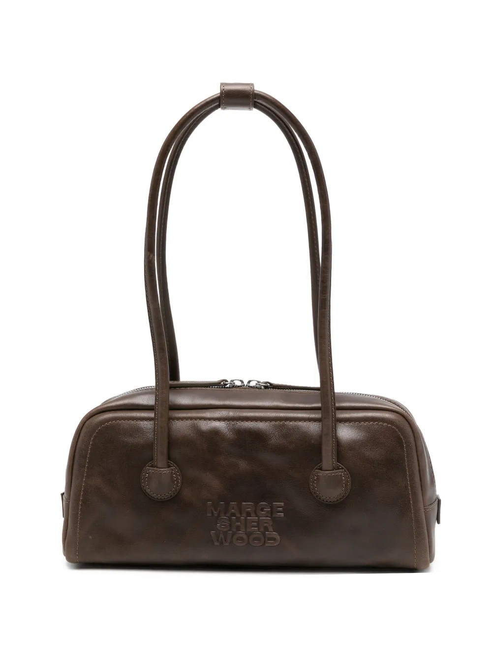 MARGESHEWOOD Soft leather tote bag - Marrone