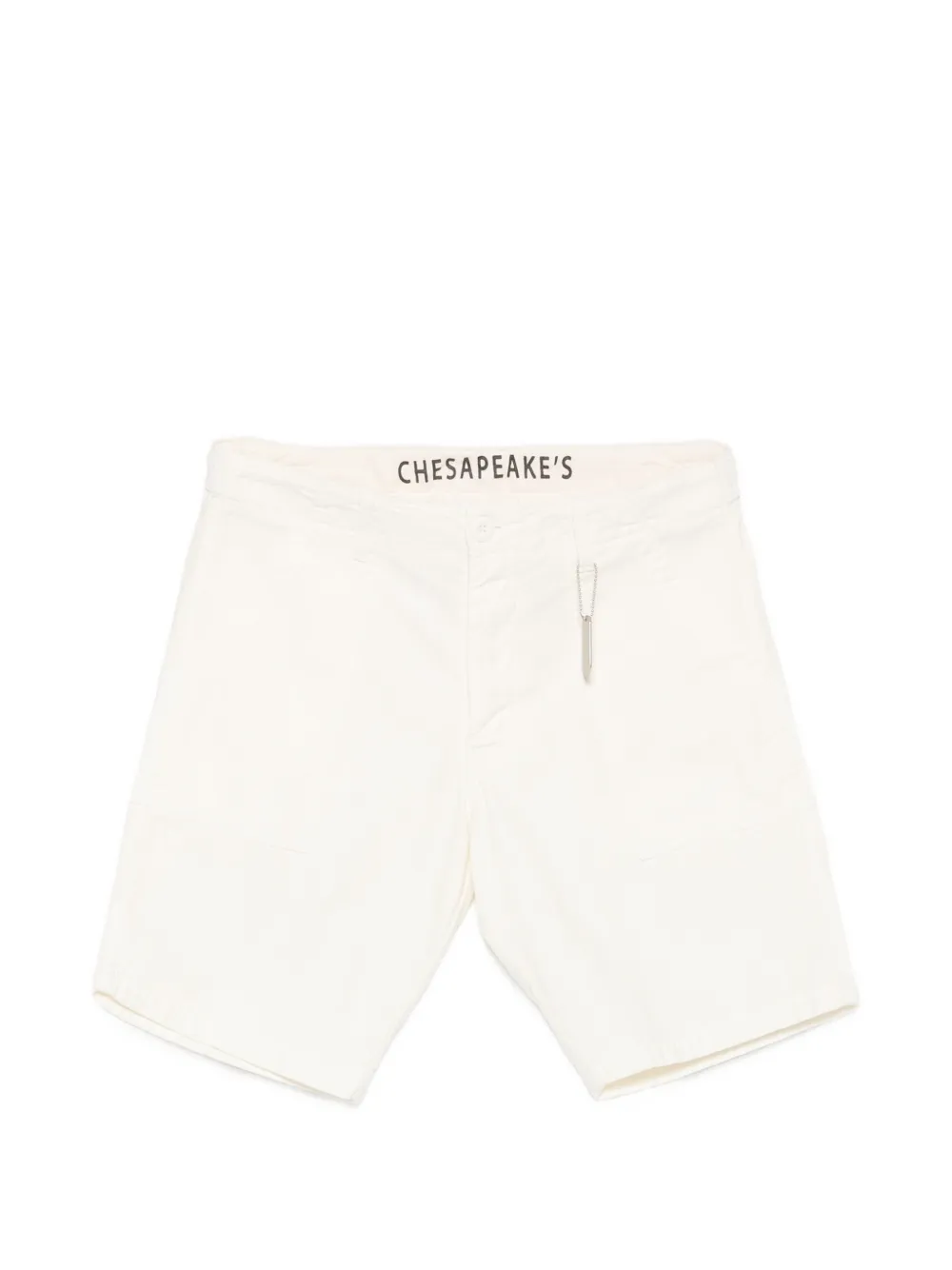 CHESAPEAKES belt-loops shorts - Toni neutri
