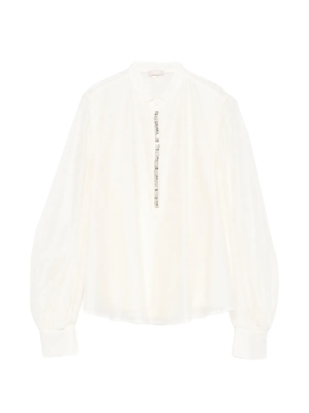 LIU JO embellished shirt - Toni neutri