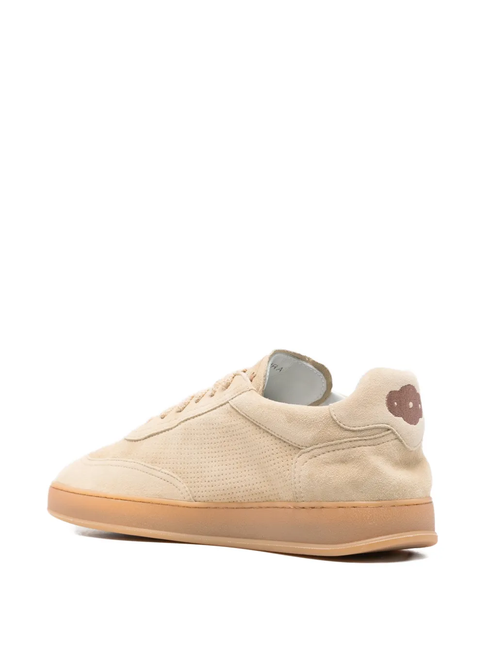 SOLDINI80 Akira geperforeerde sneakers Beige