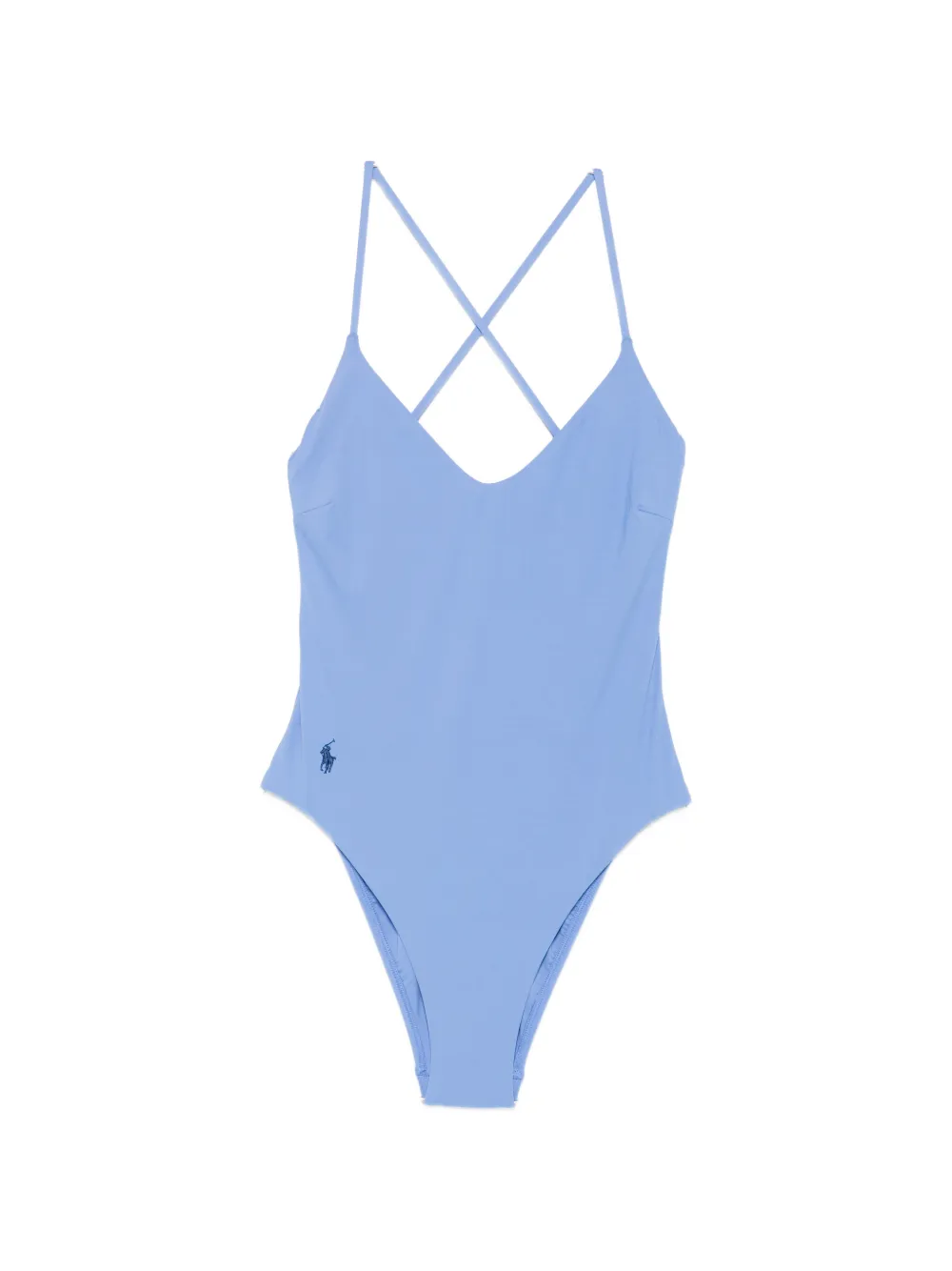 Polo Ralph Lauren V-neck swimsuit - Blau