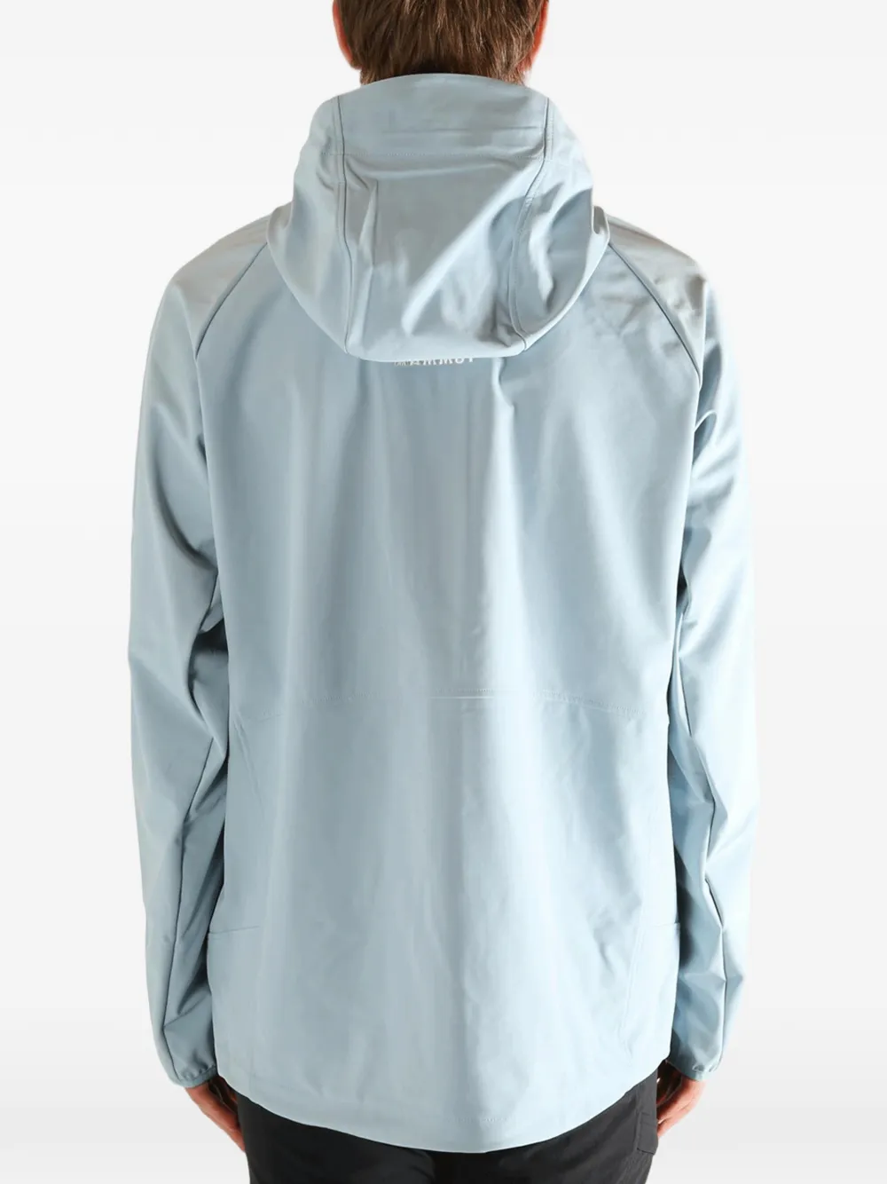 Mammut Jack met raglan mouwen en capuchon Blauw