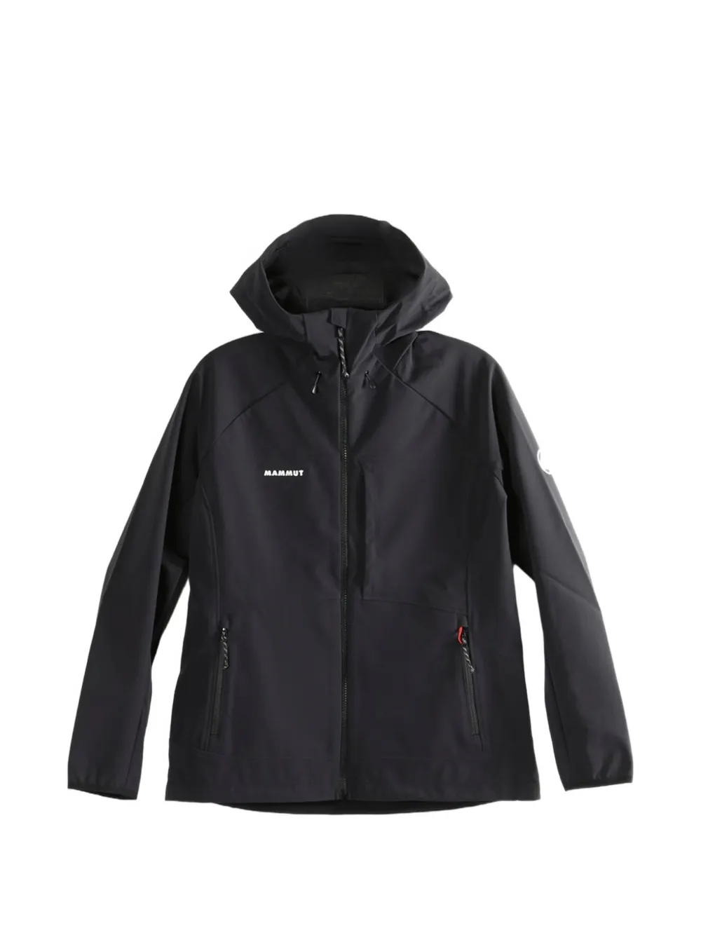 Mammut zip-up hooded jacket - Nero