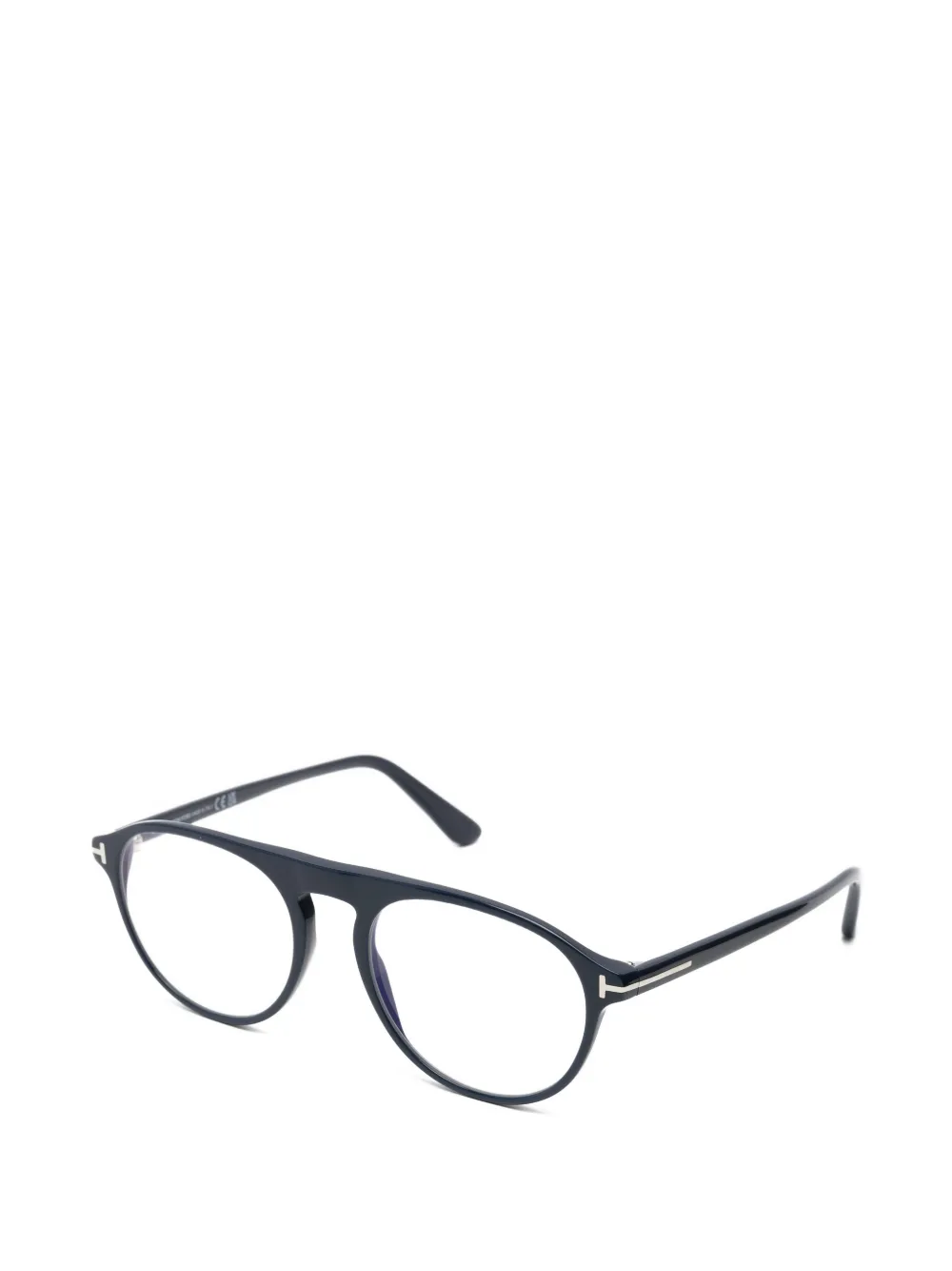  Tom Ford Eyewear Round-frame Glasses - Blue 