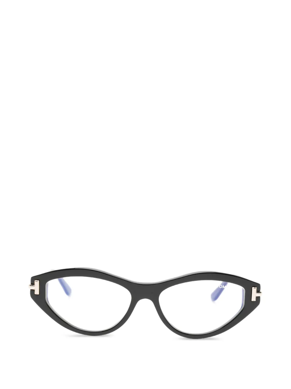 TOM FORD Eyewear Icon oval-frame glasses - Schwarz