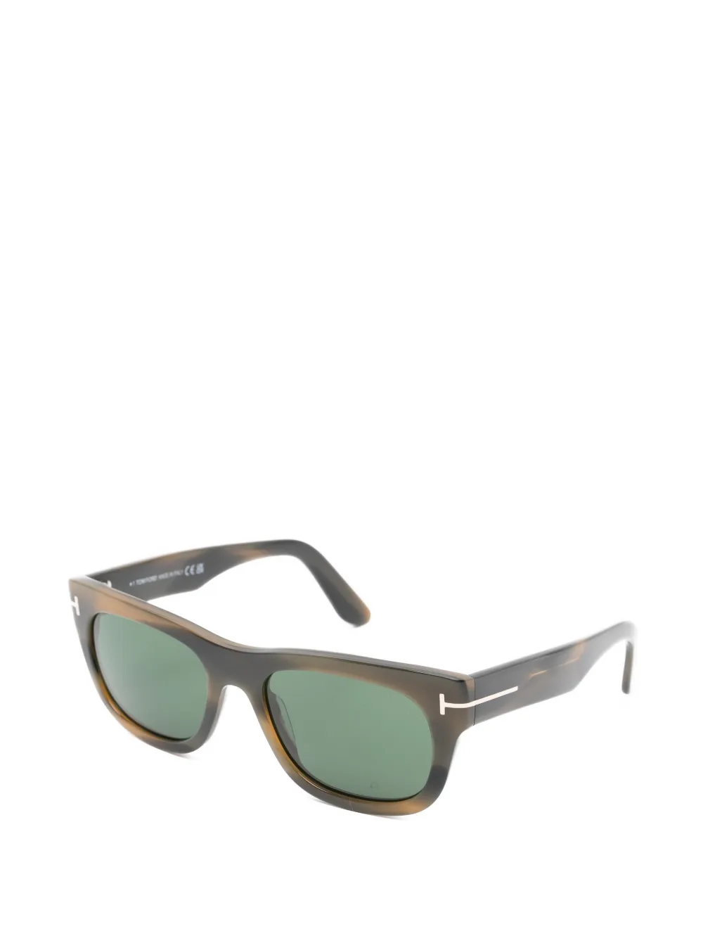 TOM FORD Eyewear Marshall zonnebril met vierkant montuur Bruin