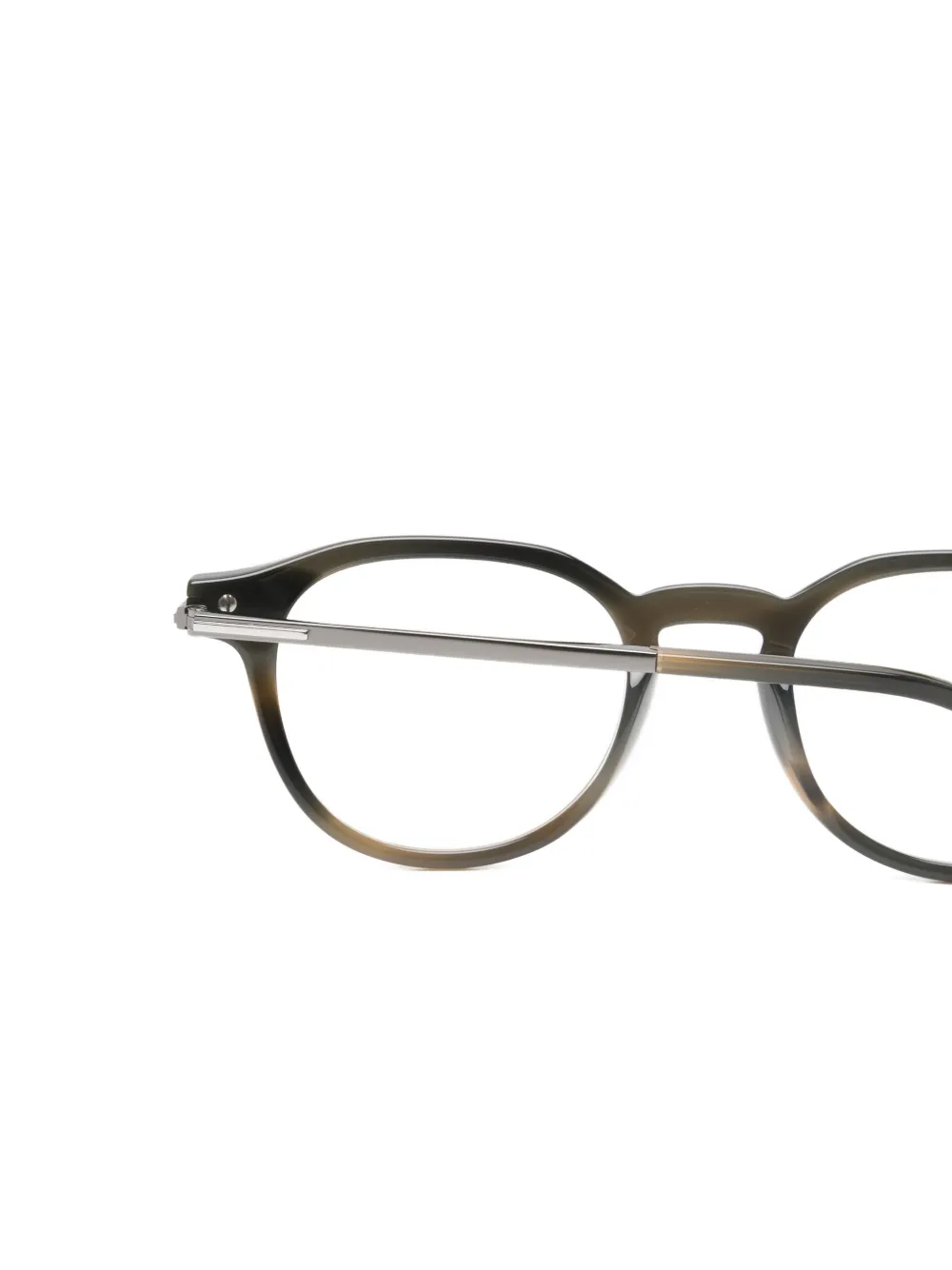 TOM FORD Eyewear Bril met rond montuur Bruin